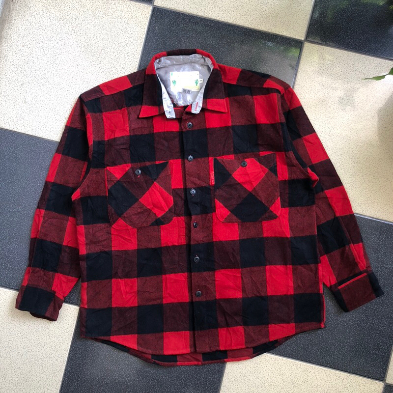 Kemeja Flannel tebal second