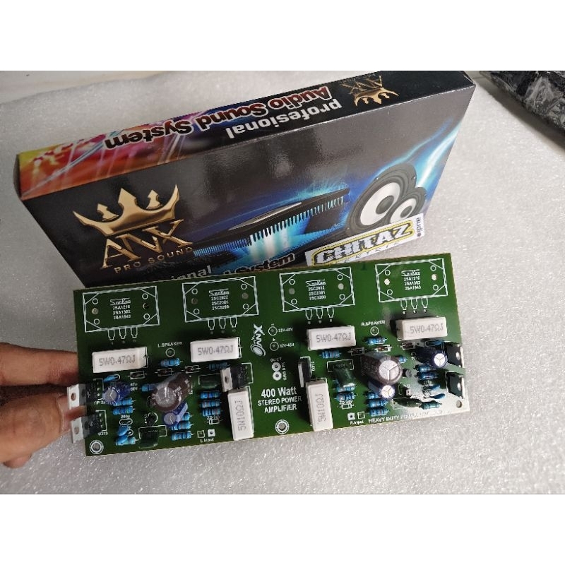 Driver power 400watt Stereo ANX