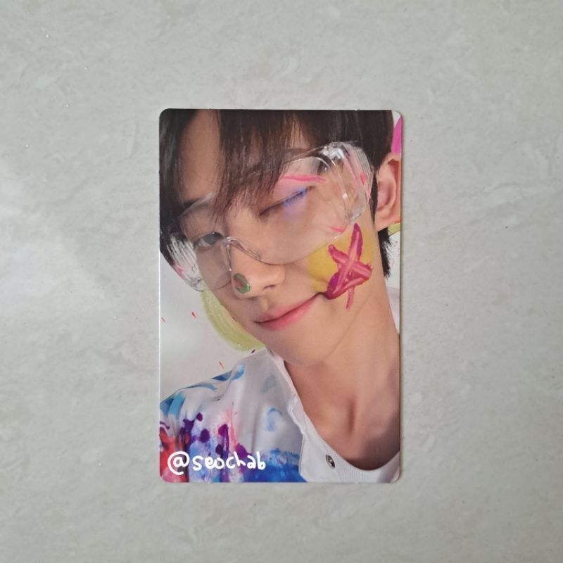 SEVENTEEN THE8 Minghao Face the Sun FTS Carat Version Carver Wink Cemong Photocard PC