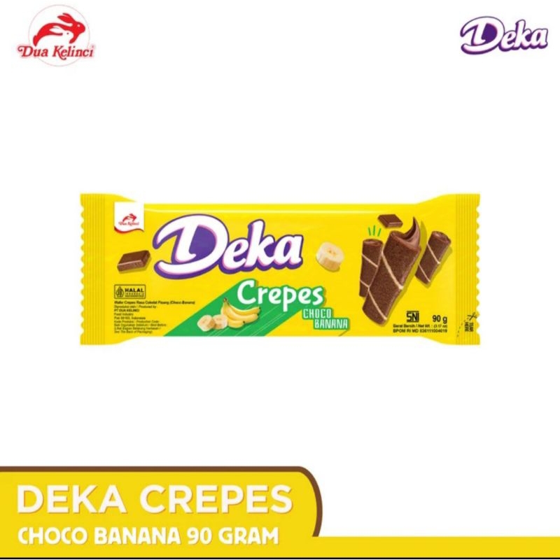 

DEKA CREPES CHOCOBAN 90g Dua kelinci