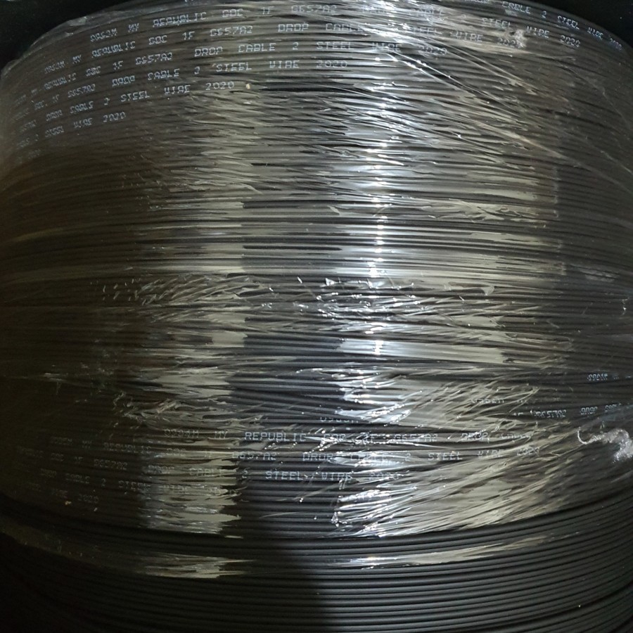 FTTH DropCore 1 Core Single Core Fiber Optik 1 Roll / 1 husple / 1000Meter