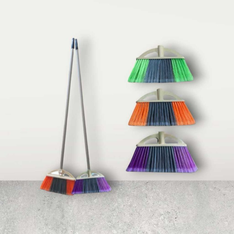 Sapu Lantai Warna Dragon  / Sapu Nilon Caca  Pembersih Rumah