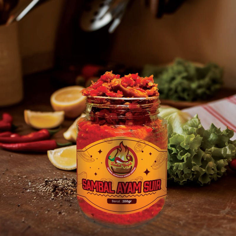 

sambalyayuk- ayam suwir