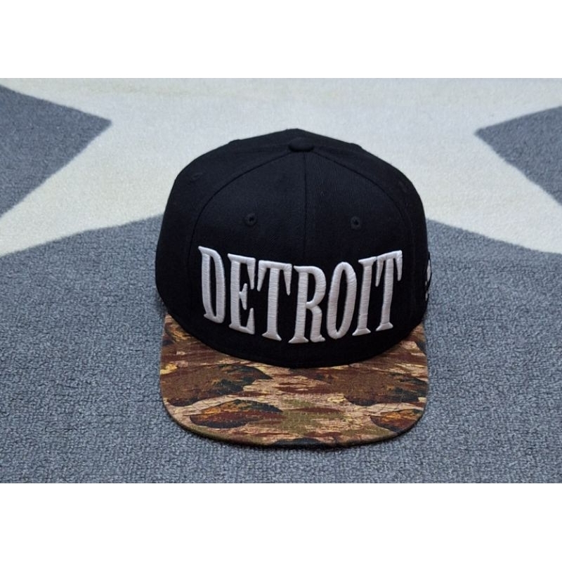 topi snapback camo mlb detroit tigers second preloved original unik murah bekas cap