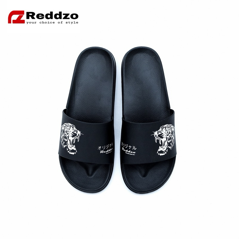 Reddzo Sandal Slip On Sendal Slop Pria Original Tiger Series Size 39-43