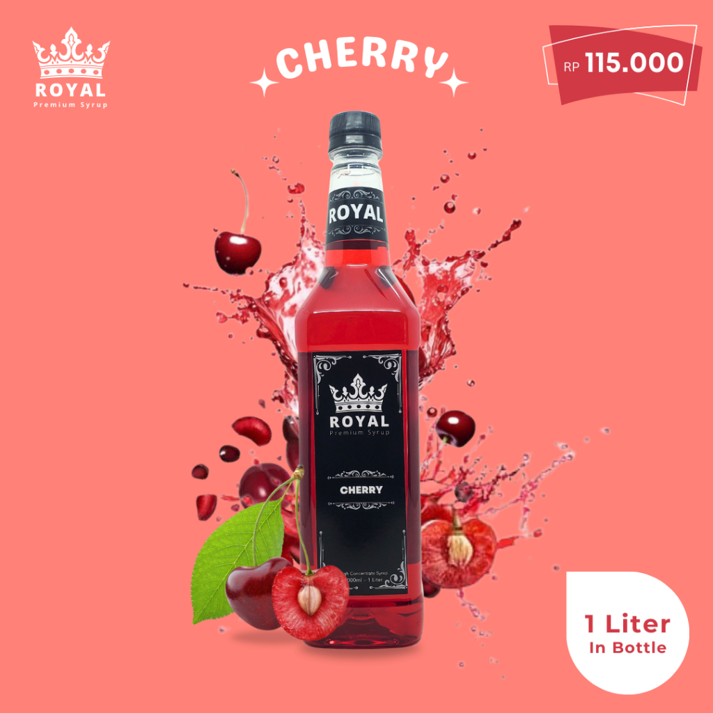 

Royal Cherry Syrup - Sirup Cherry(Premium Quality)