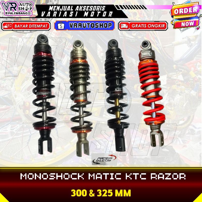 Shock Matic KTC Razor biasa ori Monoshock Matic / Single Shock / Shockbreaker matic