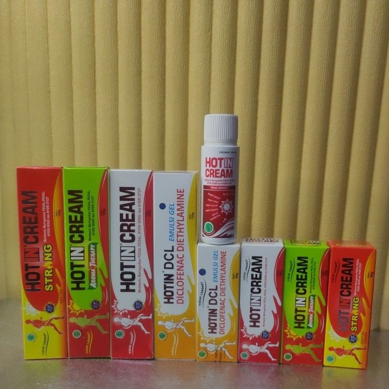 HOT IN CREAM ORIGINAL/HOT IN CREAM STRONG/HOT IN CREAM AROMA THERAPY/HOT IN DCL ALL VARIANT TERMURAH