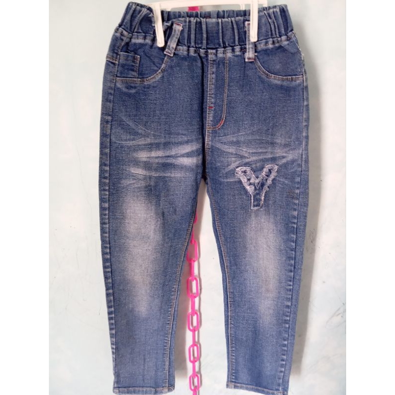 celana jins anak preloved 7-8th