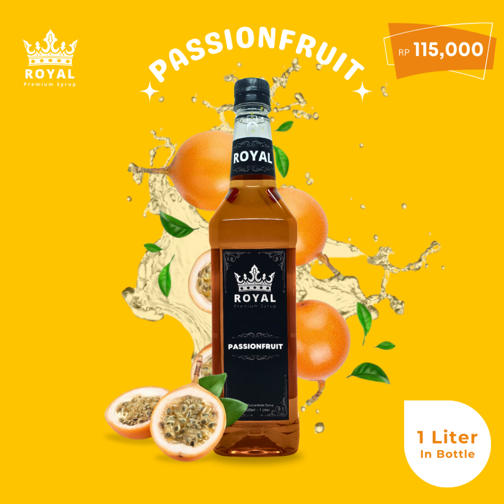 

Royal Passionfruit Syrup - Sirup Markisa (Premium Quality)