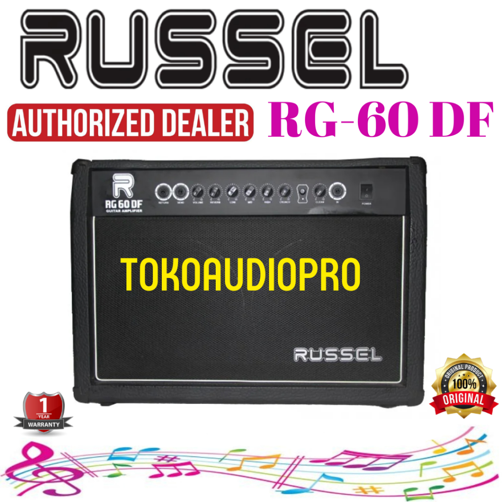 Ampli Gitar Russel RG60DF Dual 10 inch russel rg-60df