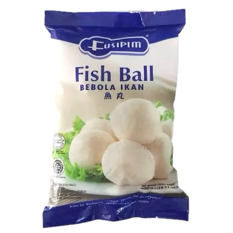 

Fusipim Fish Ball Bakso Ikan 400g