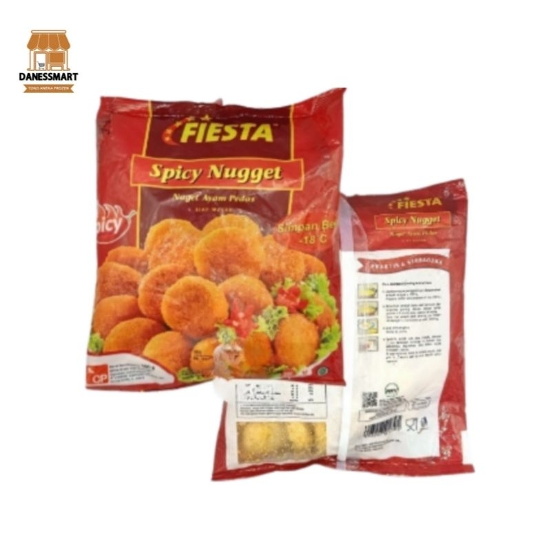 

Fiesta Spicy Chicken Nugget 500gr (Nugget Pedas) Hot