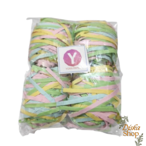 

kertas cacah / serut-parcel / shredded paper matte rainbow 75gr