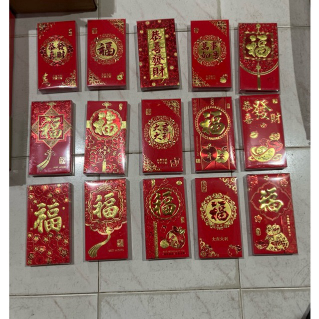 

Angpau Mika Panjang / Angpau Imlek 2025