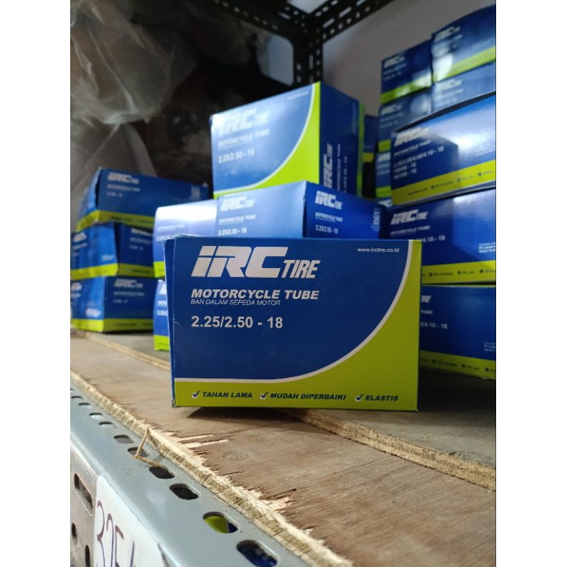 [1 PCS] BAN DALAM IRC 225/250-18 DIJAMIN 100% ASLI IRC BD 225-18 BAN DALAM 250-18 IRC BAN DALAM MOTO