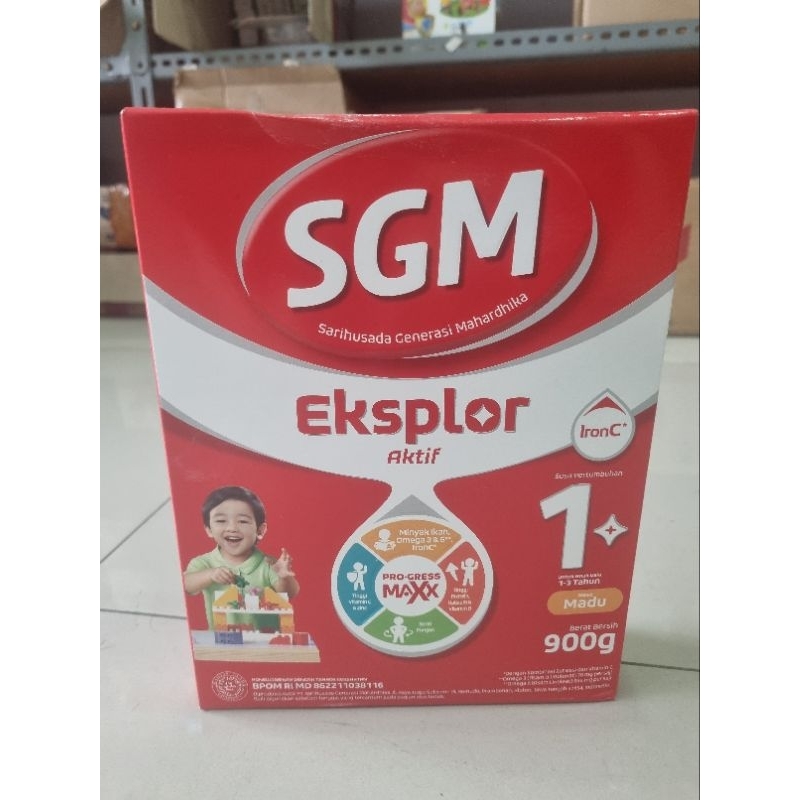 

sgm eksplor 1+ rasa madu 900 gram ED 20 JANUARI 2025 HARGA PROMO