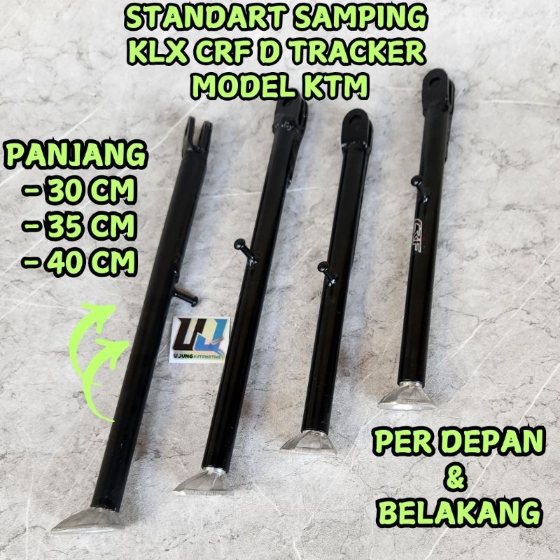 Standar Satu KLX S CRF BF DTRACKER Panjang 30  - 40  Standar Samping Per Depan