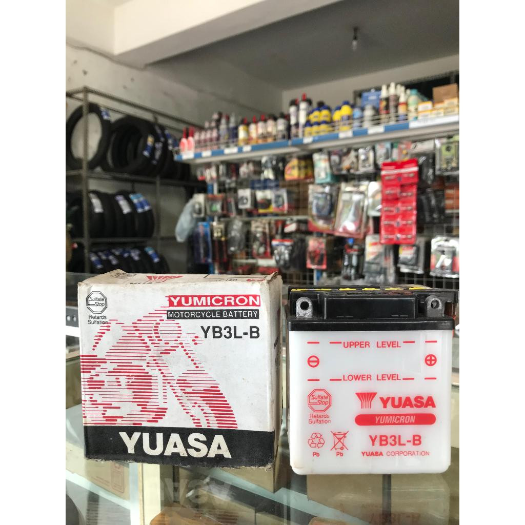 YUASA AKI ACCU MOTOR BASAH YAMAHA RX KING/ SUZUKI SATRIA 2TAK