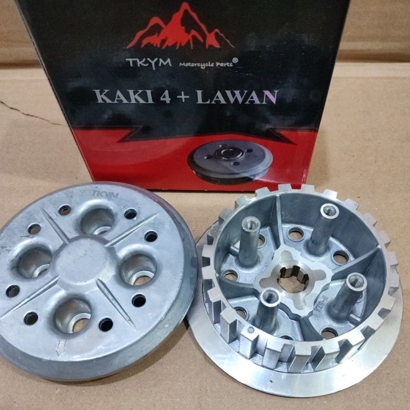 kaki 4 + lawan dudukan kampas kopling RXK RX-KING Yamagata Takayama