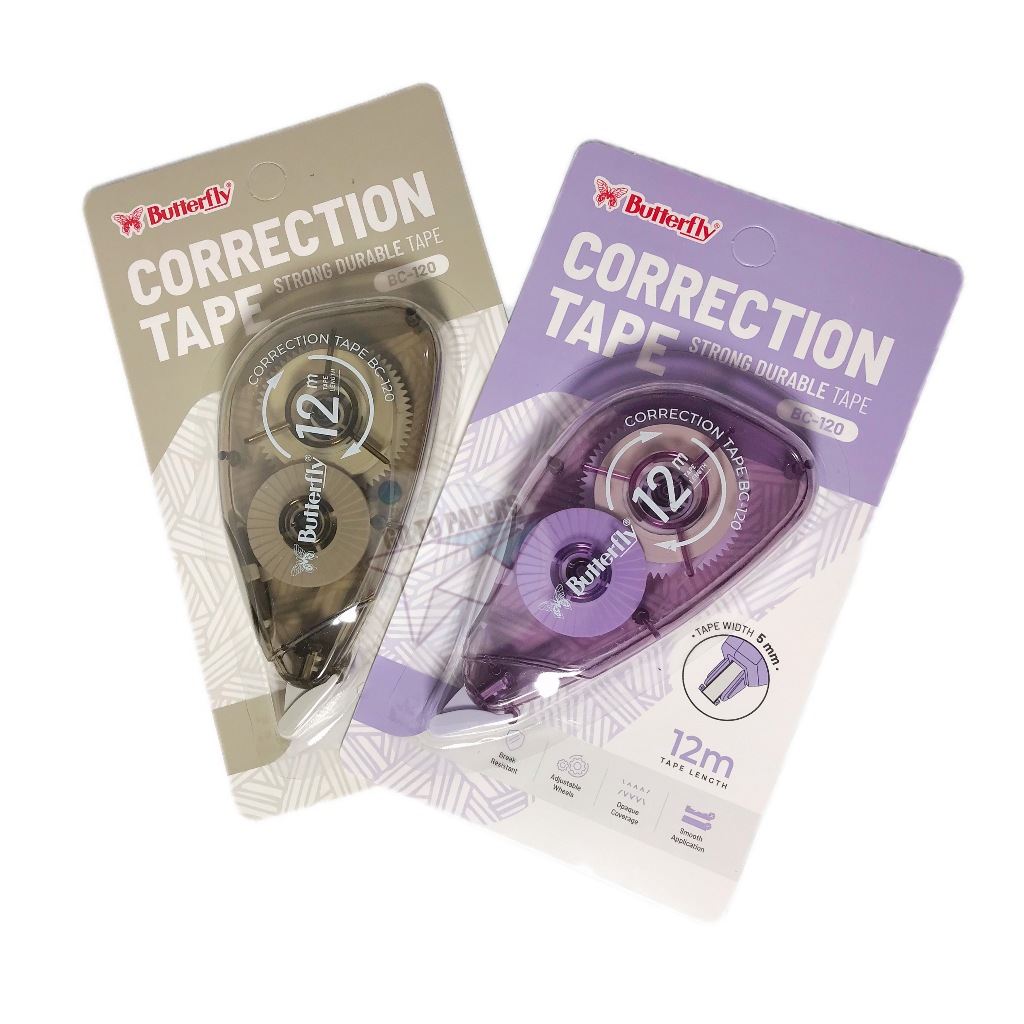 

BUTTERFLY Correction Tape BC-120 [ ECER ]