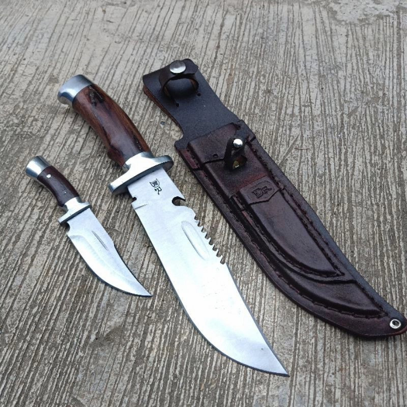 koleksi alat hunting dan camping pisau unik