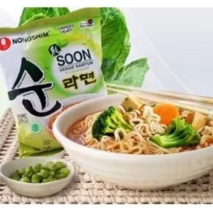 

Nongshim Soon Veggie Ramyun Noodle Soup 112gr