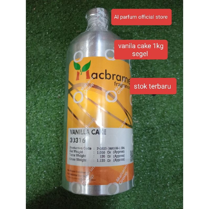 VANILA CAKE MACBRAME SEGEL 1KG