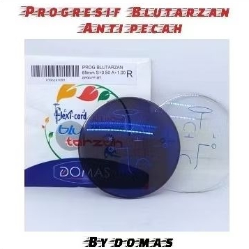 LENSA PROGRESIF FLEXI TAFT/BLUTAFT/BLUTARZAN ANTI PECAH BY DOMAS