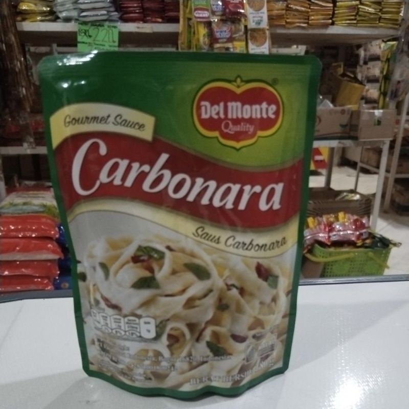 

Delmonte saos carbonara 180g