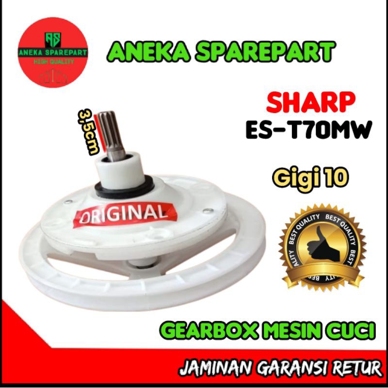 girbox mesin cuci ,gear box sharp ES-T70MW
