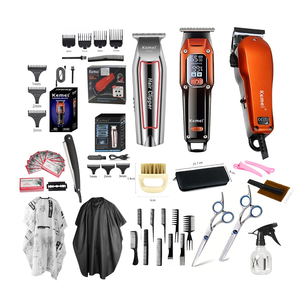 Cod Paket Barbershop Alat Cukur Rambut PAKET ALAT CUKUR LENGKAP || USAHA PANGKAS/BARBERSHOP/SALON