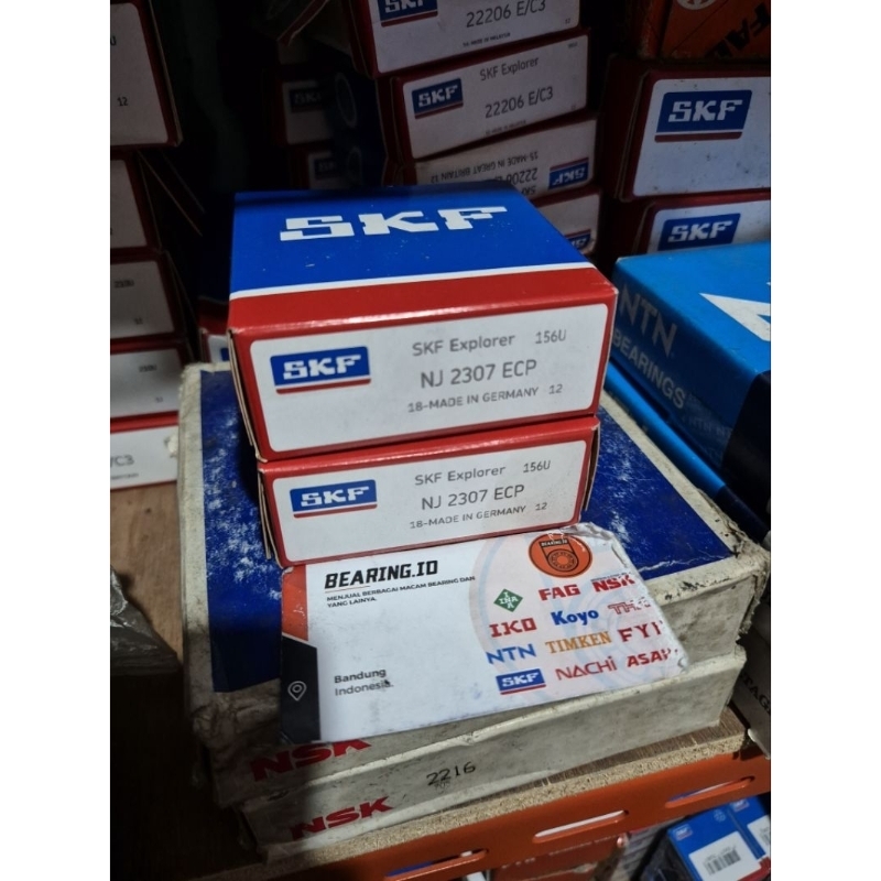 Besring Cylindrical NJ 2307 ECP SKF