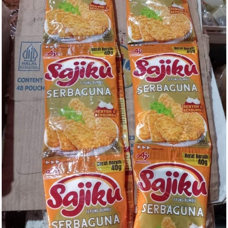 

Sajiku Tepung Bumbu Serbaguna 40 Gr