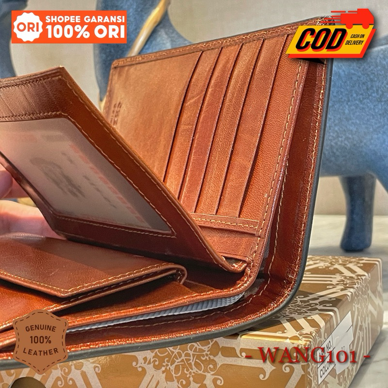 WANG101 -- Dompet Kulit CHECKERS 07N Original - Jaminan ASLI atau Uang Kembali