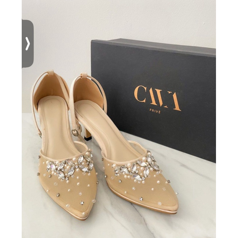sepatu cava prive size 38  lengkap dengan box