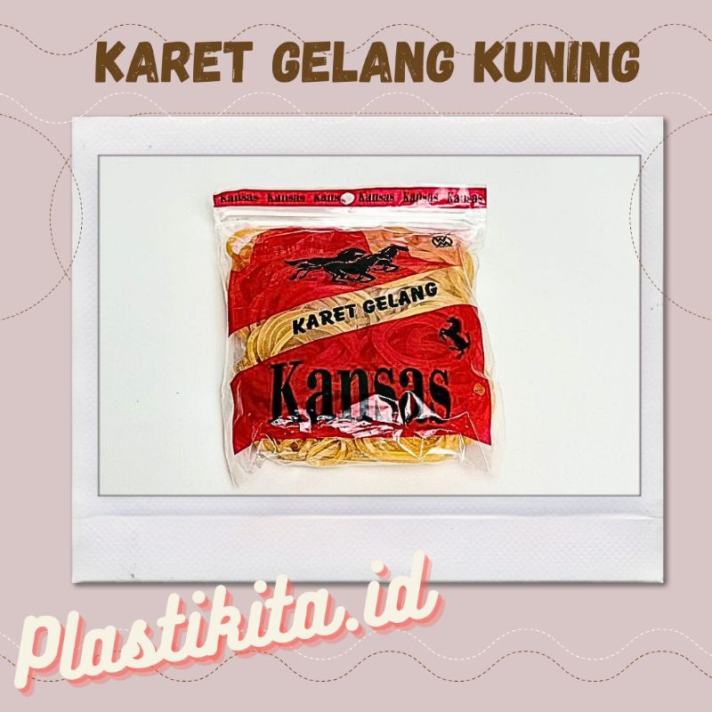 

KARET GELANG KUNING 100 GRAM