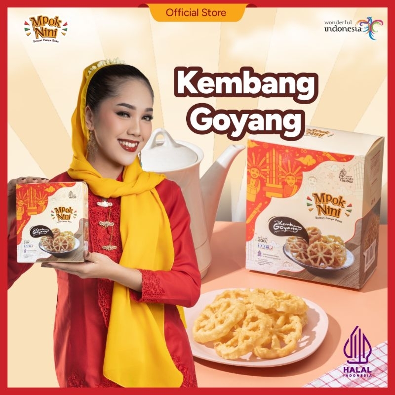 

RB Kembang Goyang Khas Jakarta Mpok Nini Oleh-oleh khas Jakarta