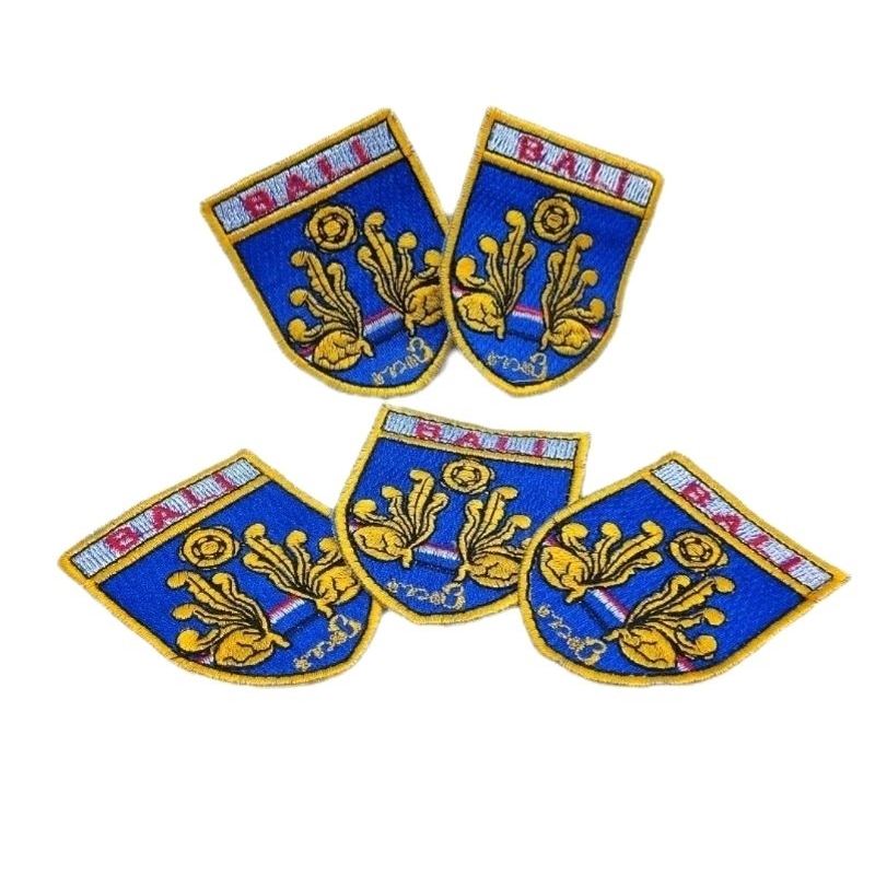 Badge Kwarda Bali Bordir Logo Pramuka Kwarda Bali Bet Kwarda Bali