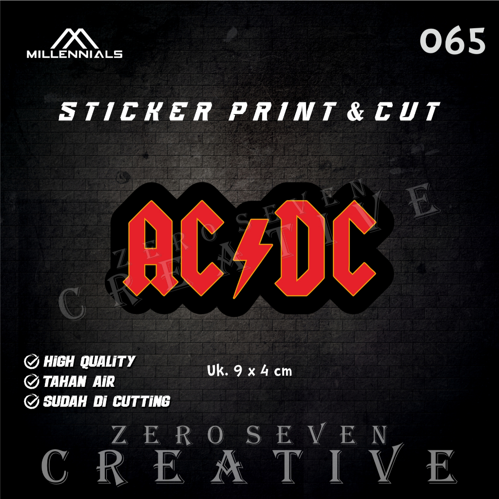 

STIKER BAND MUSIK ACDC / STIKER MOTOR / LAPTOP / TUMBLER / AESTHETIC / VYNIL / ANTI AIR / PRINT & CUT