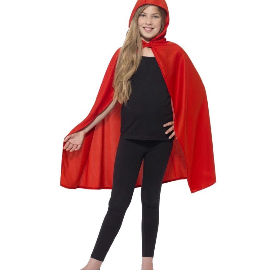 Istimewa Jubah merah model penyihir red riding hood
