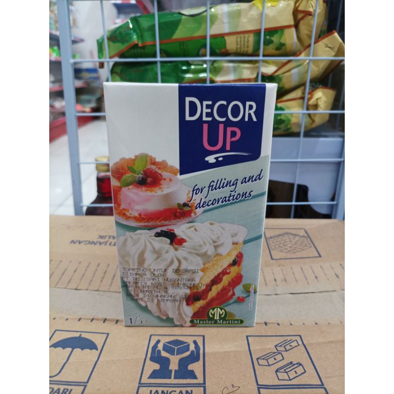 

Decor Up Whipping Cream Cair Dekorasi Kue 1 Liter