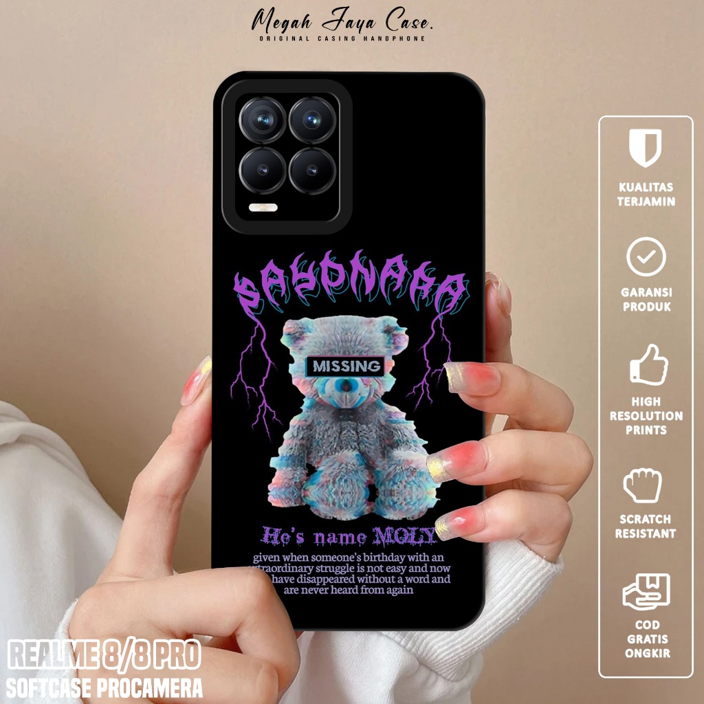 Softcase Hp REALME 8 / REALME 8 PRO - Case Hp REALME 8 / REALME 8 PRO Motif BNKA - Silikon Hp REALME