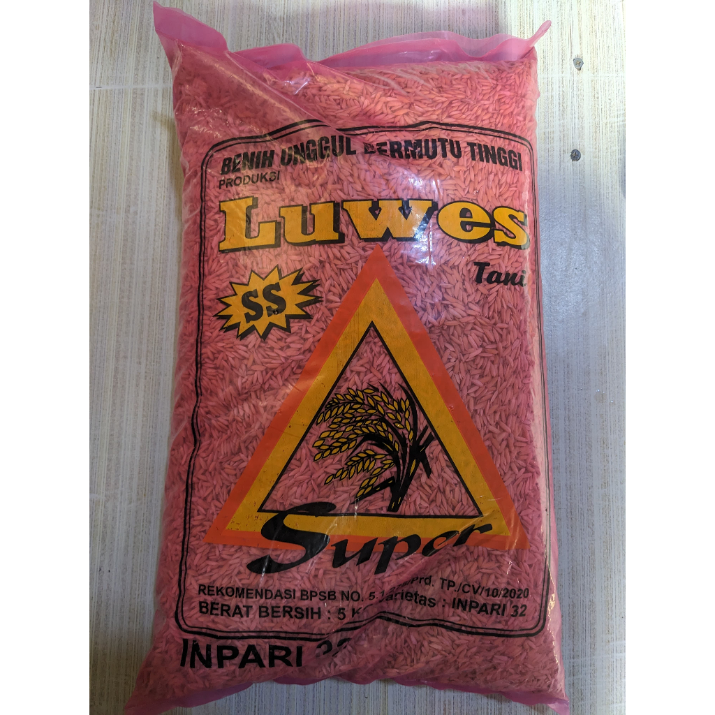 Bibit Benih Inpari 32 Dan Ciherang Label Putih FS