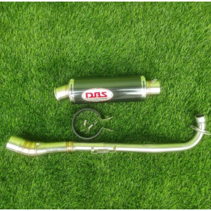 Knalpot Racing DBS bebek Supra Jupiter Vega Karisma Shogun Blade Astrea Grand Win 100 dll
