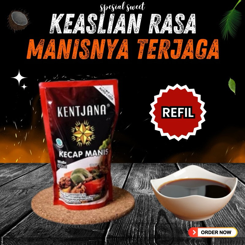 

Kecap manis / kental / gurih / asli kebumen 220ml