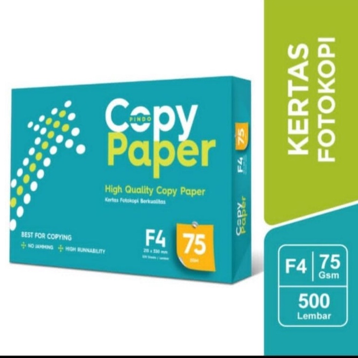

KODE B8B KERTAS F4 75 Grm COPY PAPER