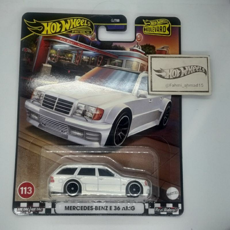 Hot Wheels Premium Mercedes Benz E 36 AMG