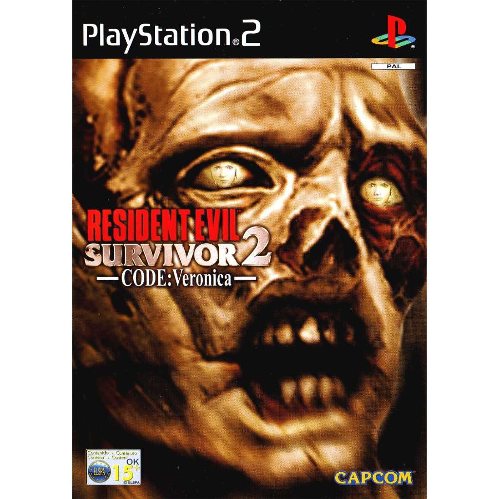 KASET DVD GAME PS2: RESIDENT EVIL SURVIVOR 2