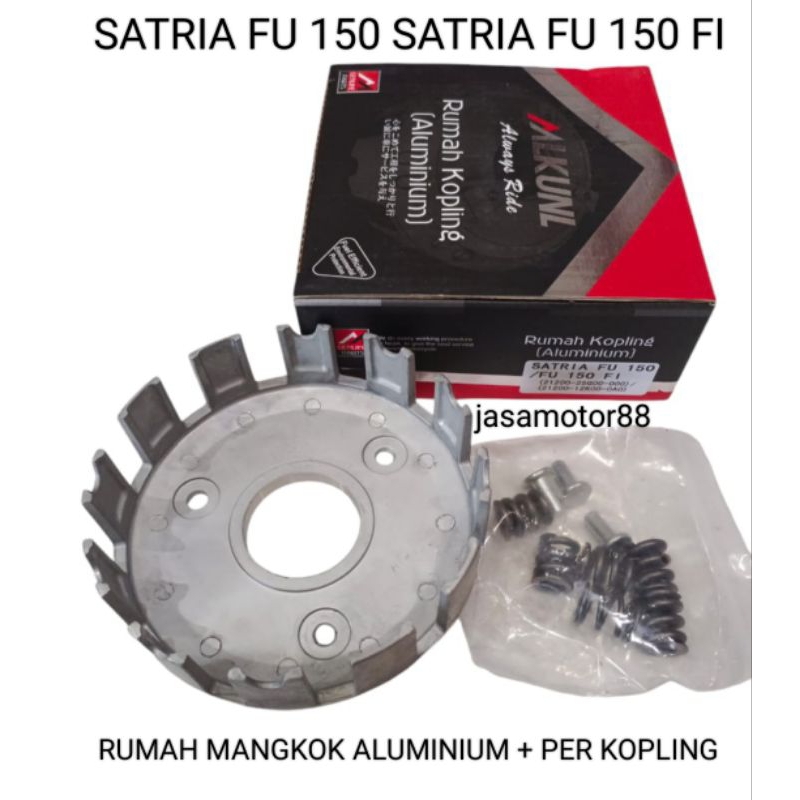 RUMAH MANGKOK ALUMINIUM KOPLING KLOS SATRIA FU SATRIA FU FI PLUS PER KOPLING ALM